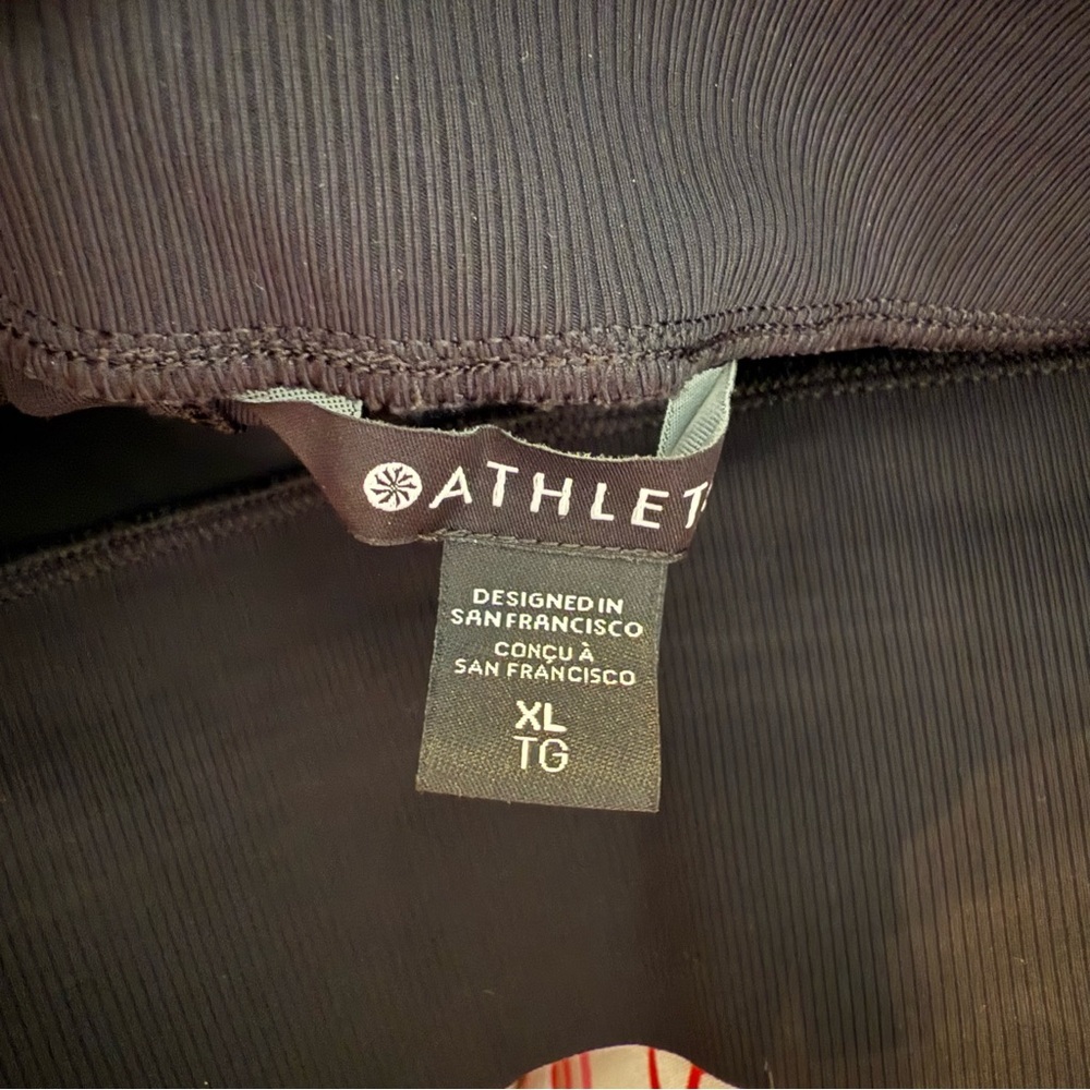 Athleta Black Jogger Track Pants - Picture 4 of 5